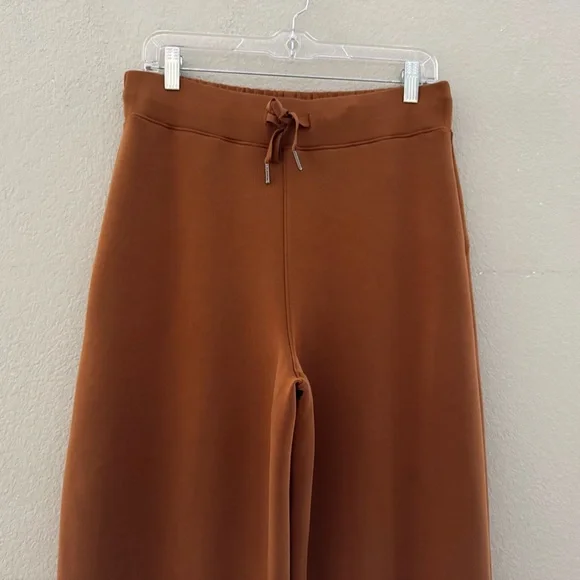 Spanx Air Essentials Wide Leg Pant Womens Large Tall Butterscotch Casual Comfy - Picture 7 of 13